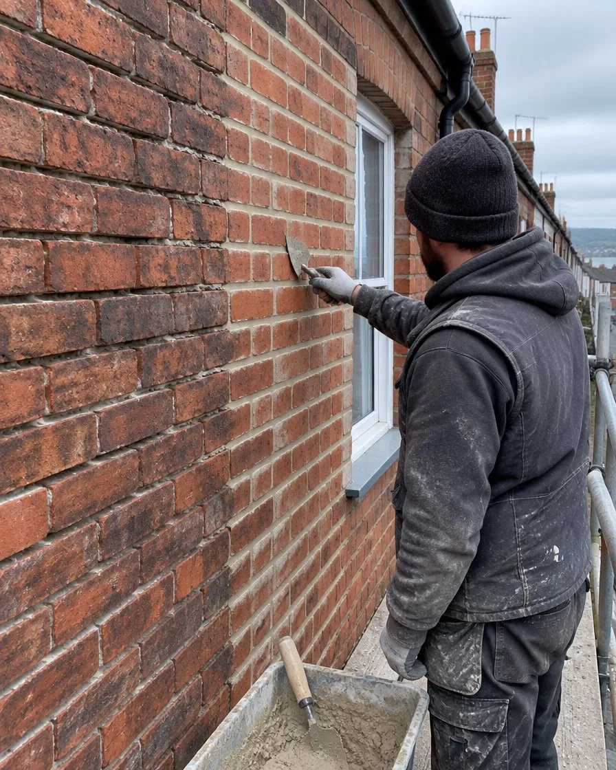 Brickwork and repointing in Ilfracombe