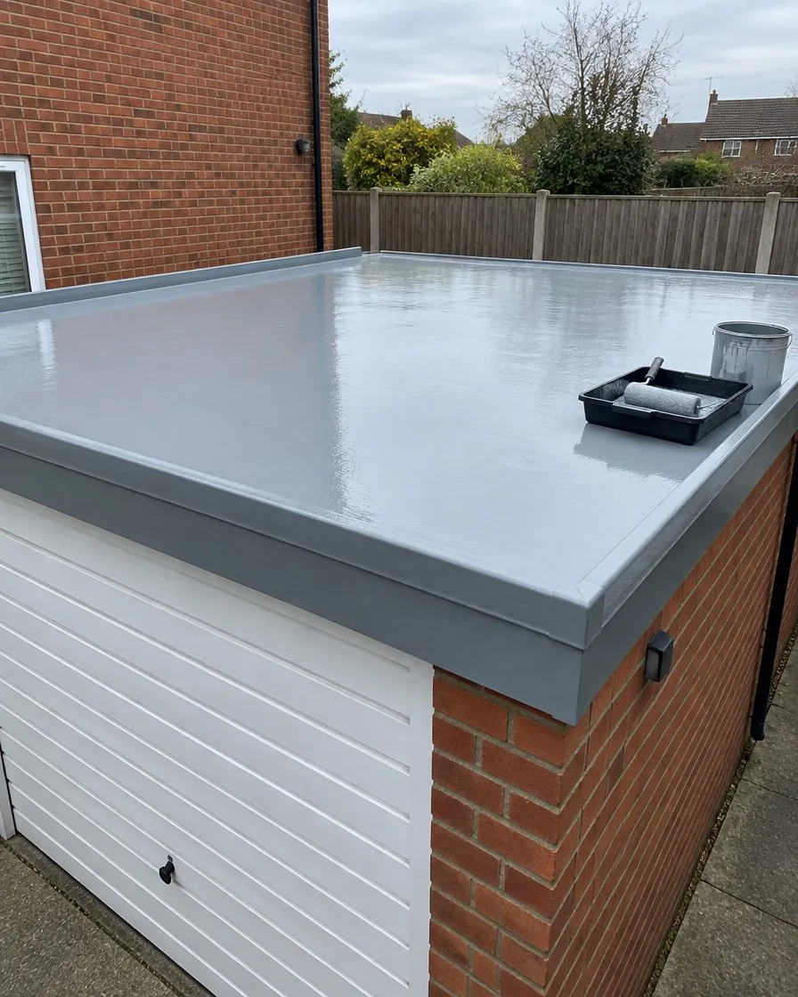 GRP fibreglass roofing in Ilfracombe
